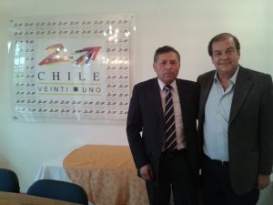 Alcalde con Francisco Vidal