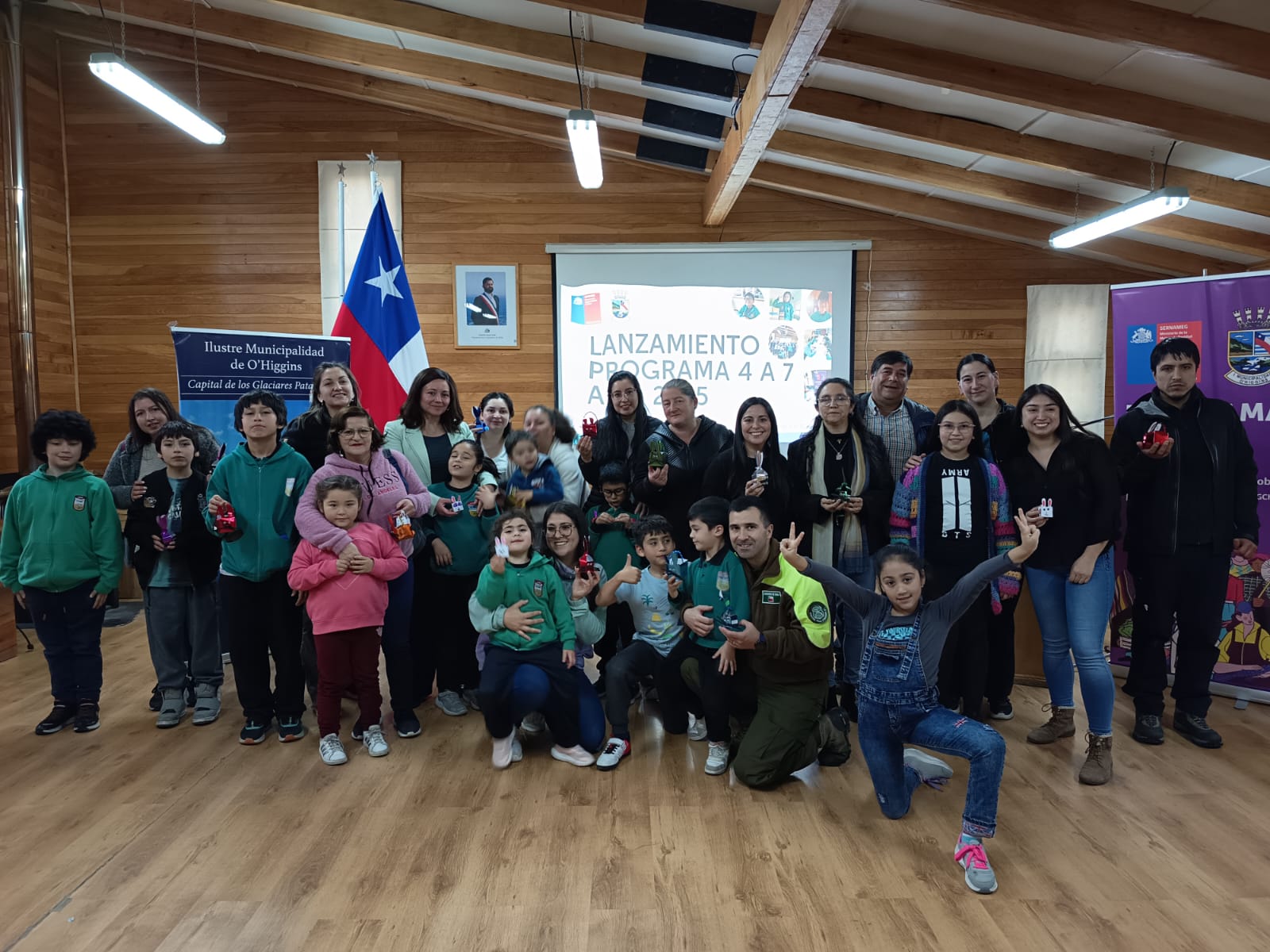 Villa O’Higgins dio inicio oficial al Programa 4 a 7 en la comuna